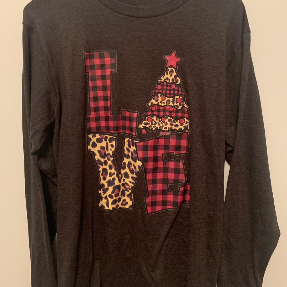 Long sleeve christmas tee